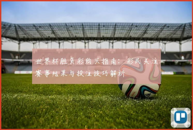 世界杯胜负彩购买指南:彩民关注赛事结果与投注技巧解析