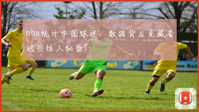 nba统计中国球迷，数据背后竟藏着这些惊人秘密！